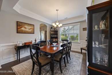 This ideal one-level home with an award-winning floor plan sits on Hilton Head Lakes Golf Club in South Carolina - for sale on GolfHomes.com, golf home, golf lot