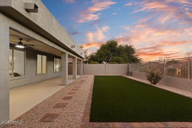 Step into modern elegance as your enter this beautifully on Sanctuary Golf Course At WestWorld in Arizona - for sale on GolfHomes.com, golf home, golf lot