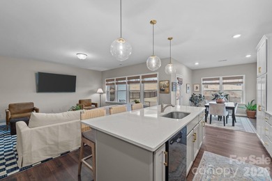 This stunning home features an open floor plan with a fantastic on The Tillery Tradition Country Club in North Carolina - for sale on GolfHomes.com, golf home, golf lot