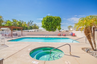 Discover a cozy 1-bedroom, 1-bathroom park model home at OG RV on Ironwood Golf Course in Arizona - for sale on GolfHomes.com, golf home, golf lot