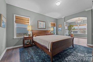 This stunning home features an open floor plan with a fantastic on The Tillery Tradition Country Club in North Carolina - for sale on GolfHomes.com, golf home, golf lot