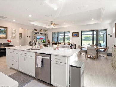 This 2024 PALMARY model smart home is move-in ready and could on Valencia Golf and Country Club in Florida - for sale on GolfHomes.com, golf home, golf lot