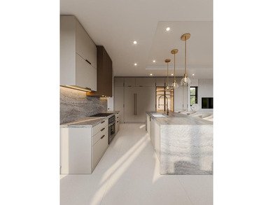 This is the one you've been waiting for, a brand new custom home on La Gorce Country Club in Florida - for sale on GolfHomes.com, golf home, golf lot