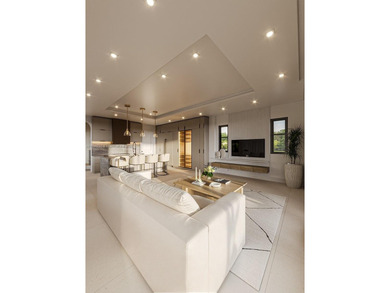 This is the one you've been waiting for, a brand new custom home on La Gorce Country Club in Florida - for sale on GolfHomes.com, golf home, golf lot