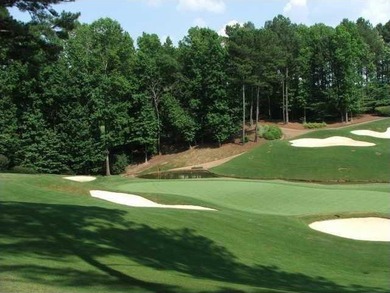 What a beautiful approach to your new lot.  Enjoy a quiet on Hawks Ridge Golf Club in Georgia - for sale on GolfHomes.com, golf home, golf lot