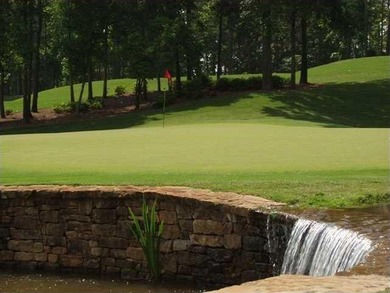 What a beautiful approach to your new lot.  Enjoy a quiet on Hawks Ridge Golf Club in Georgia - for sale on GolfHomes.com, golf home, golf lot