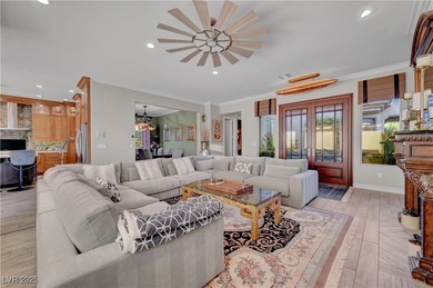 Nestled high on a hill overlooking the Revere Golf Club's 10th on Revere Golf Club in Nevada - for sale on GolfHomes.com, golf home, golf lot