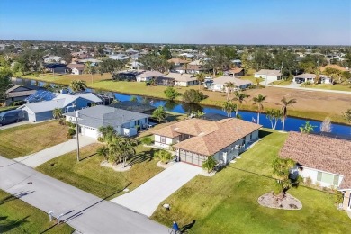 Enjoy the ultimate blend of waterfront tranquility and golf on Rotonda Golf and Country Club The Palms Course in Florida - for sale on GolfHomes.com, golf home, golf lot