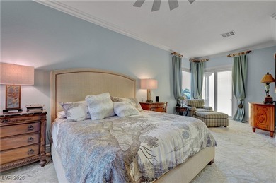 Nestled high on a hill overlooking the Revere Golf Club's 10th on Revere Golf Club in Nevada - for sale on GolfHomes.com, golf home, golf lot