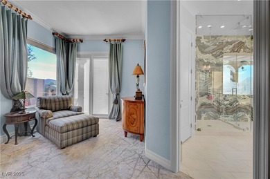 Nestled high on a hill overlooking the Revere Golf Club's 10th on Revere Golf Club in Nevada - for sale on GolfHomes.com, golf home, golf lot