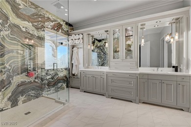 Nestled high on a hill overlooking the Revere Golf Club's 10th on Revere Golf Club in Nevada - for sale on GolfHomes.com, golf home, golf lot