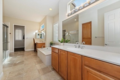 Beautiful La Paz model with south facing golf course and distant on Shadow Hills Golf Club in California - for sale on GolfHomes.com, golf home, golf lot