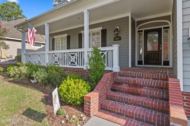 Enjoy living in this updated, custom built, classic low country on Members Club At St. James Plantation in North Carolina - for sale on GolfHomes.com, golf home, golf lot