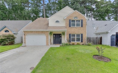 WELL MAINTAINED 4 BR 2.5 BA HOME SITUATED ON THE 12TH HOLE on Honey Bee Golf Club in Virginia - for sale on GolfHomes.com, golf home, golf lot