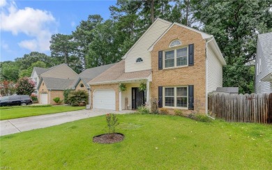 WELL MAINTAINED 4 BR 2.5 BA HOME SITUATED ON THE 12TH HOLE on Honey Bee Golf Club in Virginia - for sale on GolfHomes.com, golf home, golf lot