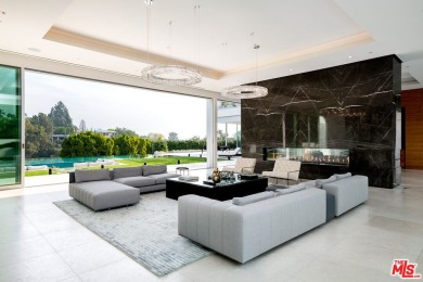 Extraordinary Estate by London-based Quinn Architects is a True on Bel-Air Country Club in California - for sale on GolfHomes.com, golf home, golf lot