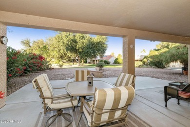 Significantly altered 3BR, 2BA Solano model on the walking path on Oakwood Golf Club  in Arizona - for sale on GolfHomes.com, golf home, golf lot