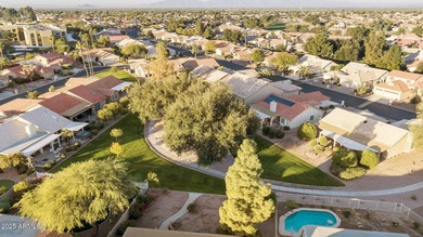 Significantly altered 3BR, 2BA Solano model on the walking path on Oakwood Golf Club  in Arizona - for sale on GolfHomes.com, golf home, golf lot