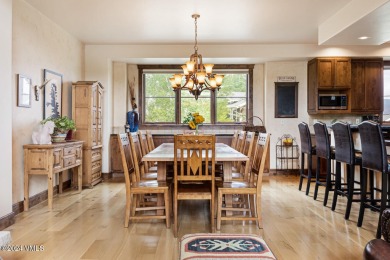 This stunning single-family residence offers 360-degree views of on Eagle Ranch in Colorado - for sale on GolfHomes.com, golf home, golf lot