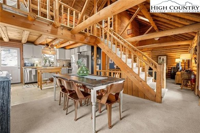 Turn-key, fully furnished mountain cabin just steps from the ski on Sugar Mountain Golf Course in North Carolina - for sale on GolfHomes.com, golf home, golf lot