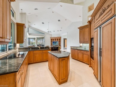 Discover the potential of this luxury home on an oversized on Bonita Bay West in Florida - for sale on GolfHomes.com, golf home, golf lot