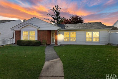 COME SEE THIS 2 BEDROOMS, 2 BATHS RANCH IN A 55+ ADULT COMMUNITY on Leisure Village Golf Course in Illinois - for sale on GolfHomes.com, golf home, golf lot