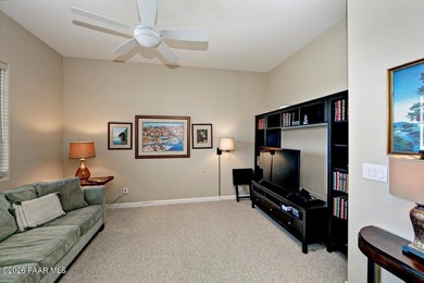 Lovely, Single Level, 2 bedroom, plus Den, 2.5 Bath home with 2 on Prescott Lakes Golf and Country Club in Arizona - for sale on GolfHomes.com, golf home, golf lot