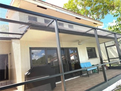 Rarely available, 3 bed/2 bath corner villa on a beautiful on Jacaranda Golf Club in Florida - for sale on GolfHomes.com, golf home, golf lot