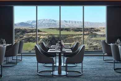 Striking contemporary new construction set on .66 acres with on Entrada at Snow Canyon in Utah - for sale on GolfHomes.com, golf home, golf lot