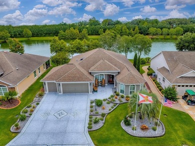 BREATHTAKING WATER VIEW on this EXPANDED 3BD/2BA GARDENIA on The Links of Spruce Creek in Florida - for sale on GolfHomes.com, golf home, golf lot