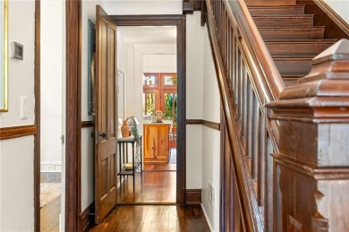 Step into a world of timeless luxury in the heart of Candler on Candler Park Golf Course in Georgia - for sale on GolfHomes.com, golf home, golf lot