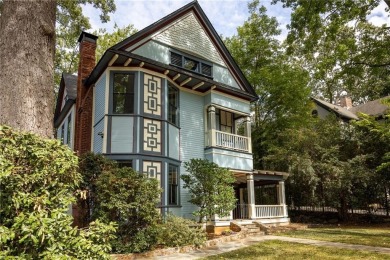Step into a world of timeless luxury in the heart of Candler on Candler Park Golf Course in Georgia - for sale on GolfHomes.com, golf home, golf lot