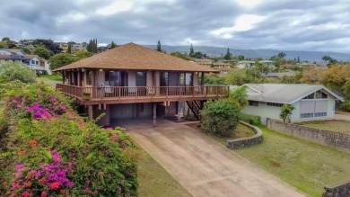 Beautiful, spacious single family home with high beam ceilings on Pukalani Country Club in Hawaii - for sale on GolfHomes.com, golf home, golf lot