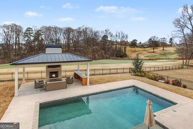 Welcome to a home that truly raises the bar in Traditions of on Traditions of Braselton Golf Club in Georgia - for sale on GolfHomes.com, golf home, golf lot