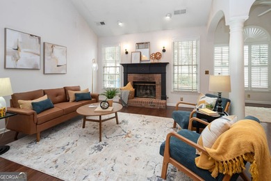 Master on the Main home offers timeless elegance, and a private on Braelinn Golf Club in Georgia - for sale on GolfHomes.com, golf home, golf lot