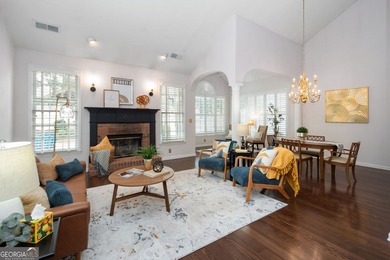 Master on the Main home offers timeless elegance, and a private on Braelinn Golf Club in Georgia - for sale on GolfHomes.com, golf home, golf lot