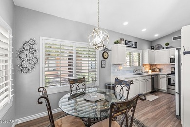 Updated and Furnished 2 bed, 2 bath Los Cabos Condo in Gated 55+ on Sun Village Golf Course in Arizona - for sale on GolfHomes.com, golf home, golf lot