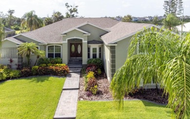 Welcome to this spacious and beautifully maintained 4-bedroom, 3 on Apollo Beach Golf and Sea Club in Florida - for sale on GolfHomes.com, golf home, golf lot