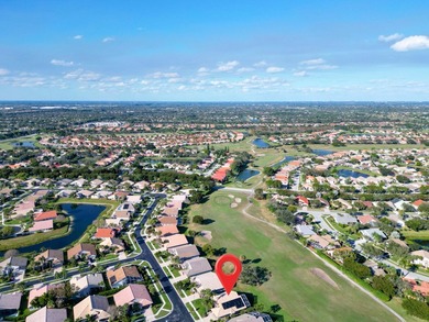 Welcome to this immaculate 2BR + Den/2BA Brentwood model with on Westchester Golf and Country Club in Florida - for sale on GolfHomes.com, golf home, golf lot