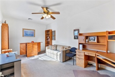 Located on the golf course, boasting breathtaking views of the on Mojave Resort Golf Club in Nevada - for sale on GolfHomes.com, golf home, golf lot