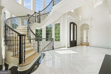 Experience the epitome of luxury living at this magnificent on Echelon Golf Club in Georgia - for sale on GolfHomes.com, golf home, golf lot