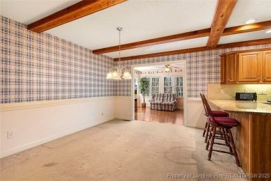 Welcome Home to this adorable home with a sweet cottage vibe on Carolina Trace Country Club in North Carolina - for sale on GolfHomes.com, golf home, golf lot