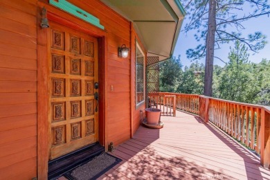 Escape city life with this custom-built, octadecagon, getaway in on Pine Mountain Club in California - for sale on GolfHomes.com, golf home, golf lot