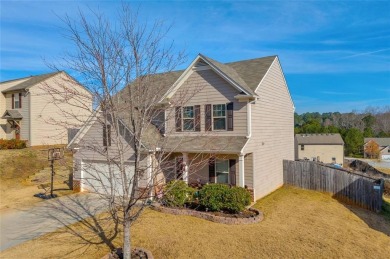 Plenty of room in this 4 bedroom, 2.5 bath two-story home in the on The Chimneys in Georgia - for sale on GolfHomes.com, golf home, golf lot