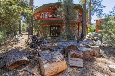 Escape city life with this custom-built, octadecagon, getaway in on Pine Mountain Club in California - for sale on GolfHomes.com, golf home, golf lot