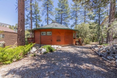 Escape city life with this custom-built, octadecagon, getaway in on Pine Mountain Club in California - for sale on GolfHomes.com, golf home, golf lot