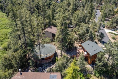 Escape city life with this custom-built, octadecagon, getaway in on Pine Mountain Club in California - for sale on GolfHomes.com, golf home, golf lot