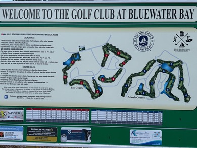 MOVE-IN READY home in the Prestigious, GATED neighborhood of on Golf Club at Bluewater Bay Resort in Florida - for sale on GolfHomes.com, golf home, golf lot