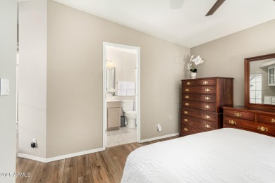 Remodeled by owner, wood like flooring,new white kitchen built on SunBird Golf Club in Arizona - for sale on GolfHomes.com, golf home, golf lot