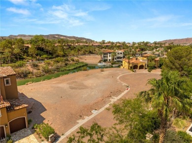 An exceptional opportunity to own one of the few true lakefront on South Shore At Lake Las Vegas in Nevada - for sale on GolfHomes.com, golf home, golf lot